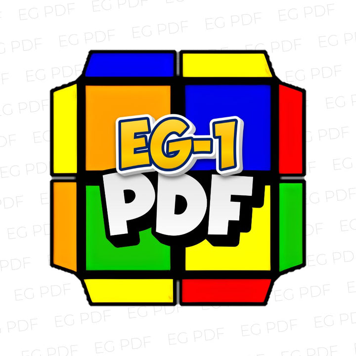 Full 2x2 EG-1 Algorithm Sheet (PDF Download)