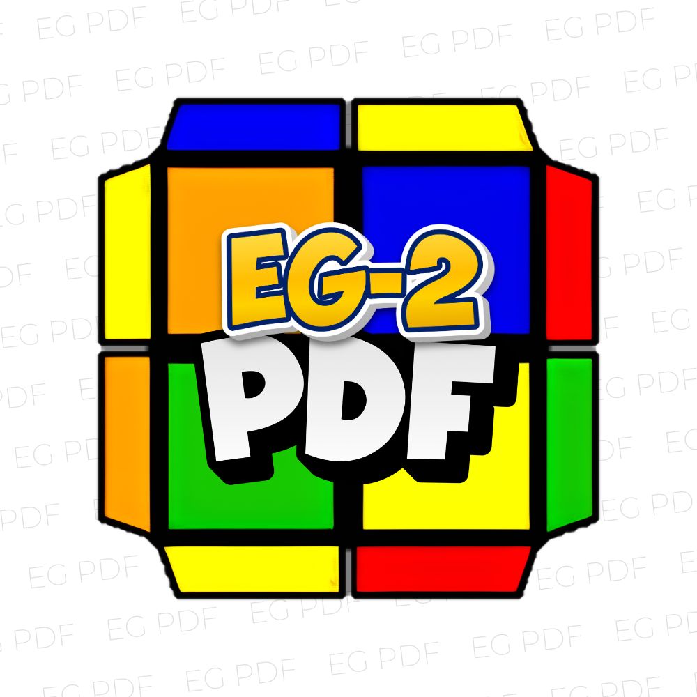 Full 2x2 EG-2 Algorithm Sheet (PDF Download) – KewbzUK