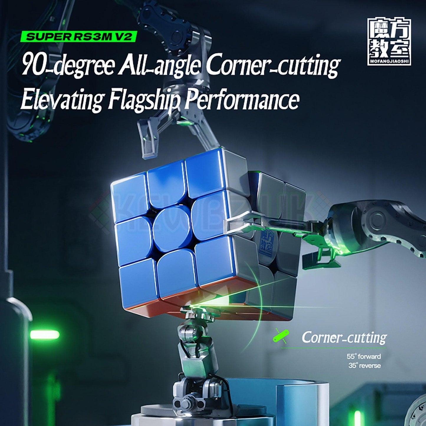 MoYu Super RS3M V2 (Magnetic, Maglev, UV)