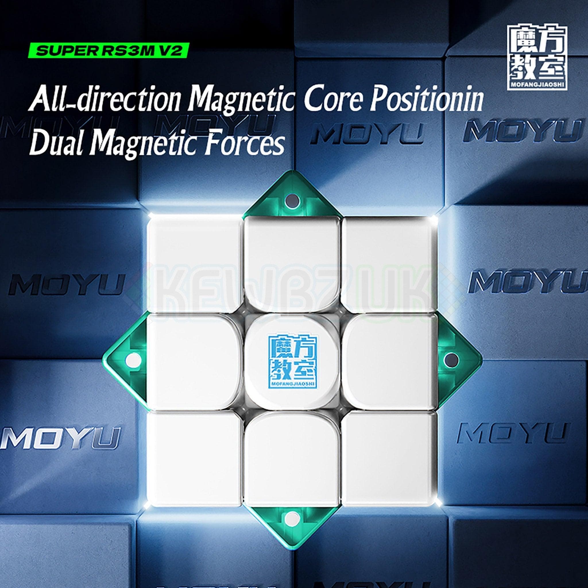 MoYu Super RS3M V2 (Magnetic, Maglev, UV)