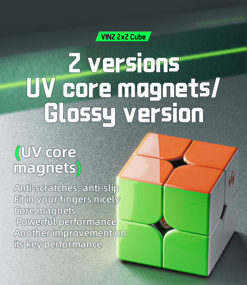 VinCube 2x2 V2 Lite (Magnetic) 18