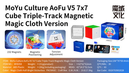MoYu AoFu V5 Triple Track (Magnetic, UV, Ball-Core) 3