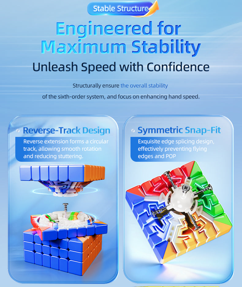 MoYu AoShi V4 6x6 Triple Track (Magnetic, UV, Ball-Core) 27