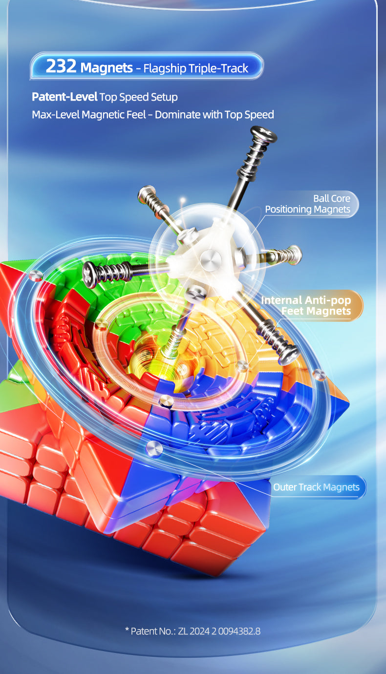 MoYu AoFu V5 Triple Track (Magnetic, UV, Ball-Core) 24