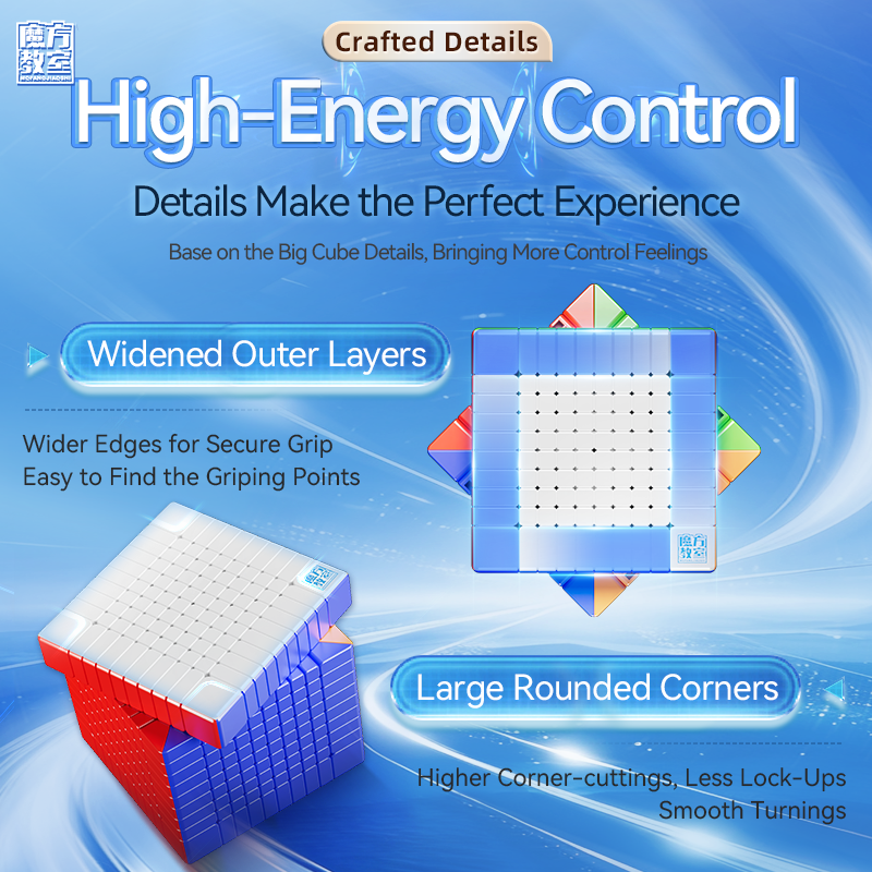 MoYu MeiLong 10x10 V2 (Magnetic, Ball-Core) from KewbzUK Speed Cube Shop 9