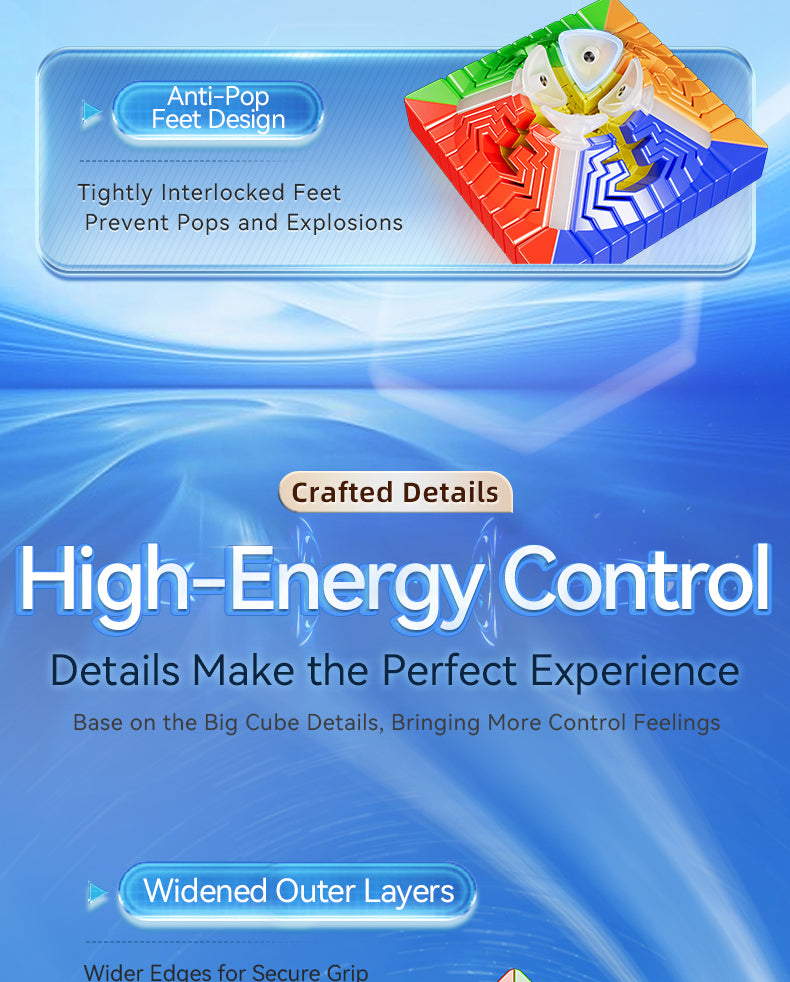 MoYu MeiLong 10x10 V2 (Magnetic, Ball-Core) from KewbzUK Speed Cube Shop 23