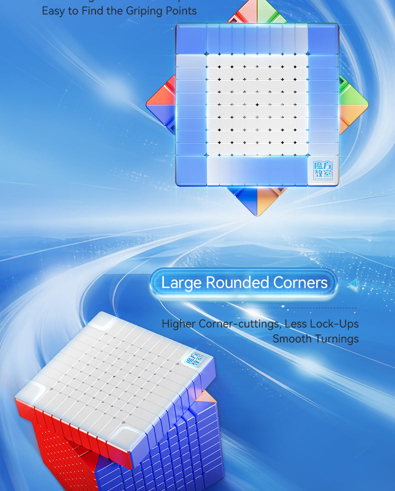 MoYu MeiLong 10x10 V2 (Magnetic, Ball-Core) from KewbzUK Speed Cube Shop 24