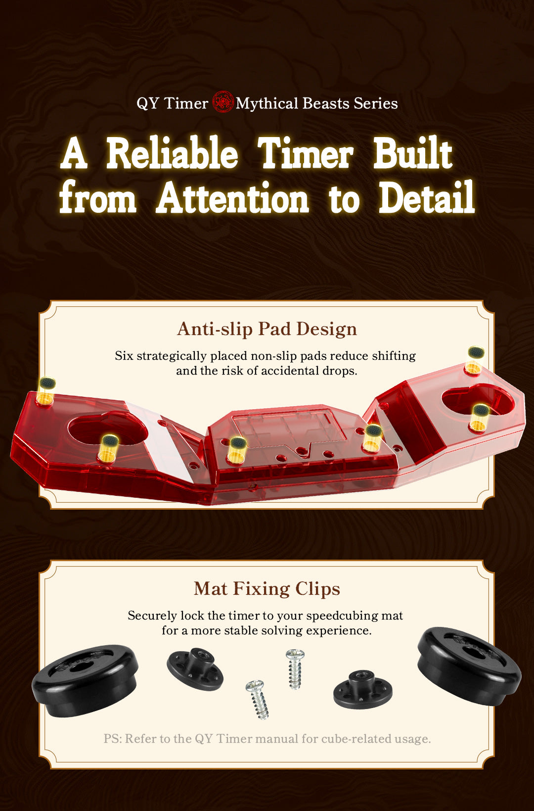 QiYi Timer WhiteTiger from KewbzUK Speed Cube Shop 24