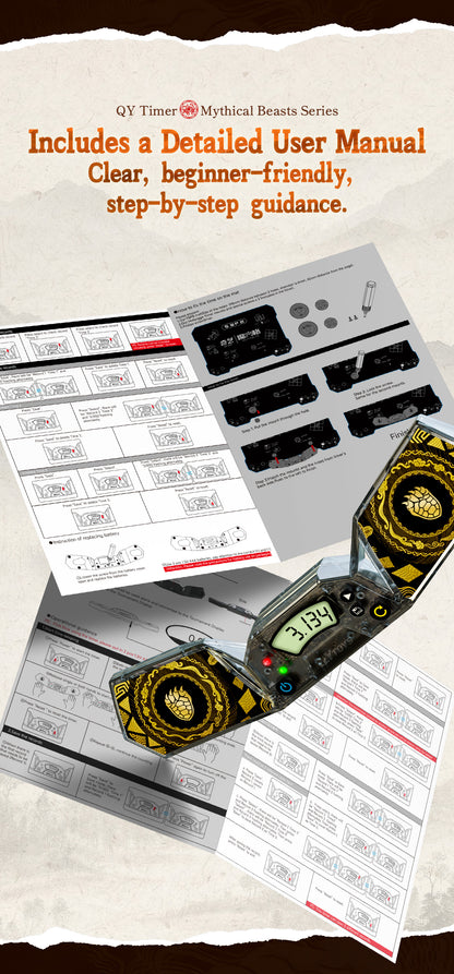 QiYi Timer WhiteTiger from KewbzUK Speed Cube Shop 25
