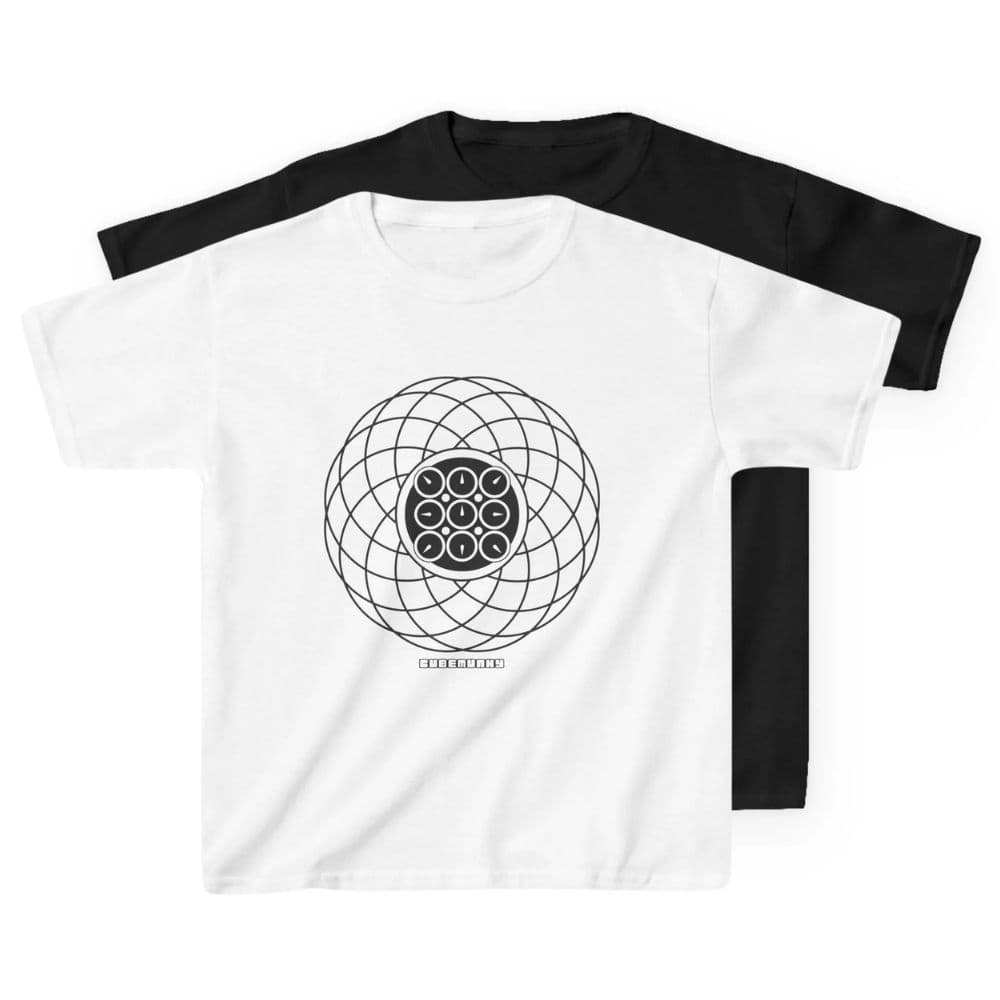 CubeMunky GEO Wave II Clock T-Shirt