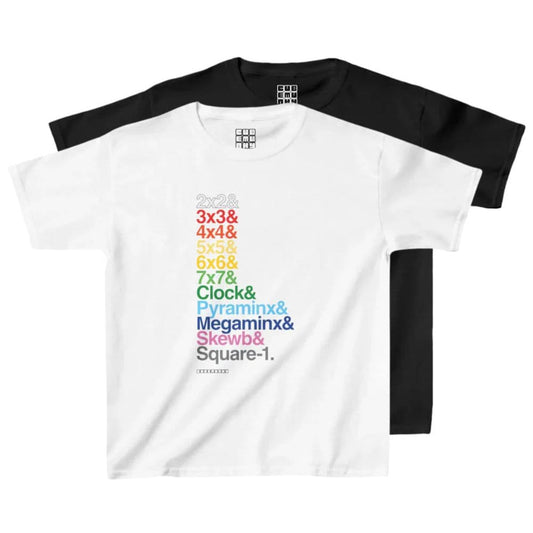 Cubemunky List WCA Rainbow T-Shirt