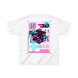 Cubemunky GLITCH 3x3 Backprint T-shirt