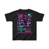 Cubemunky GLITCH 3x3 Backprint T-shirt
