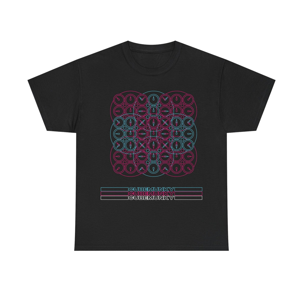 Cubemunky WIRED Clock T-Shirt