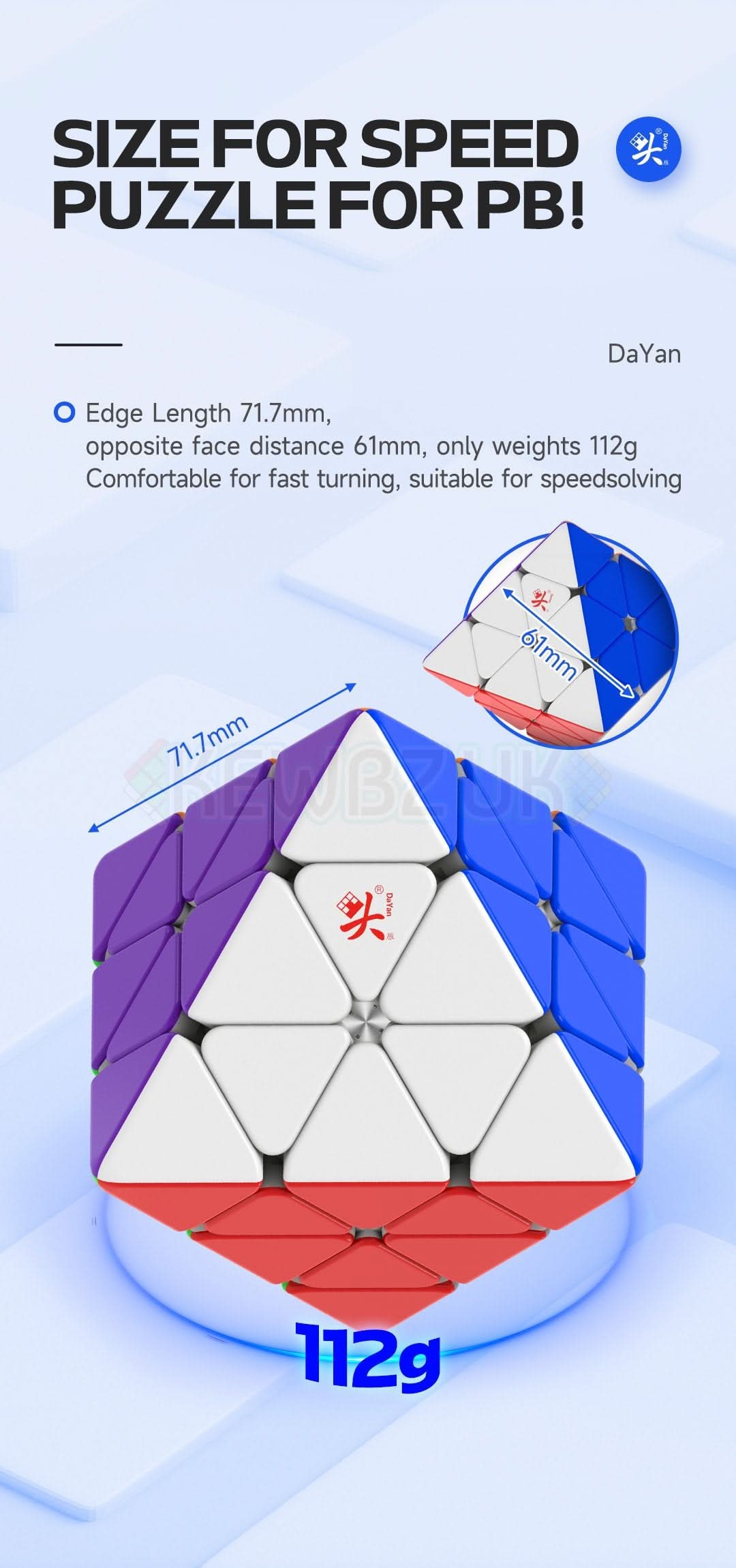 DaYan FTO (Magnetic, Ball-Core)
