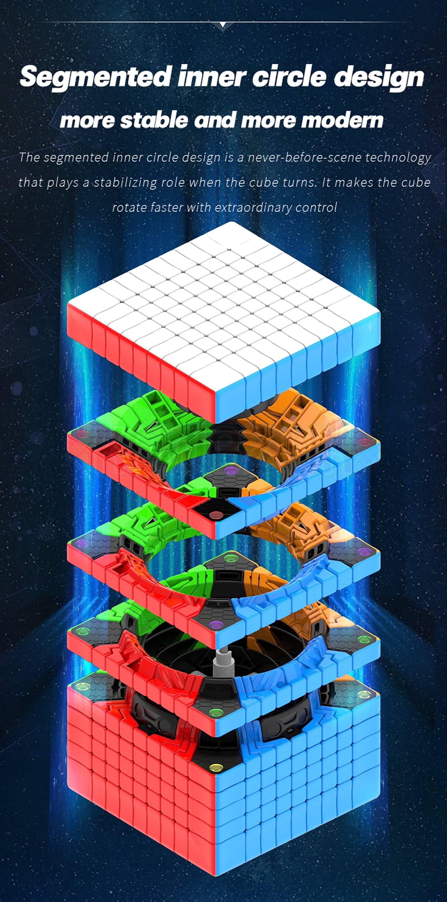 DianSheng Galaxy 9x9 (Magnetic, Ballcore)