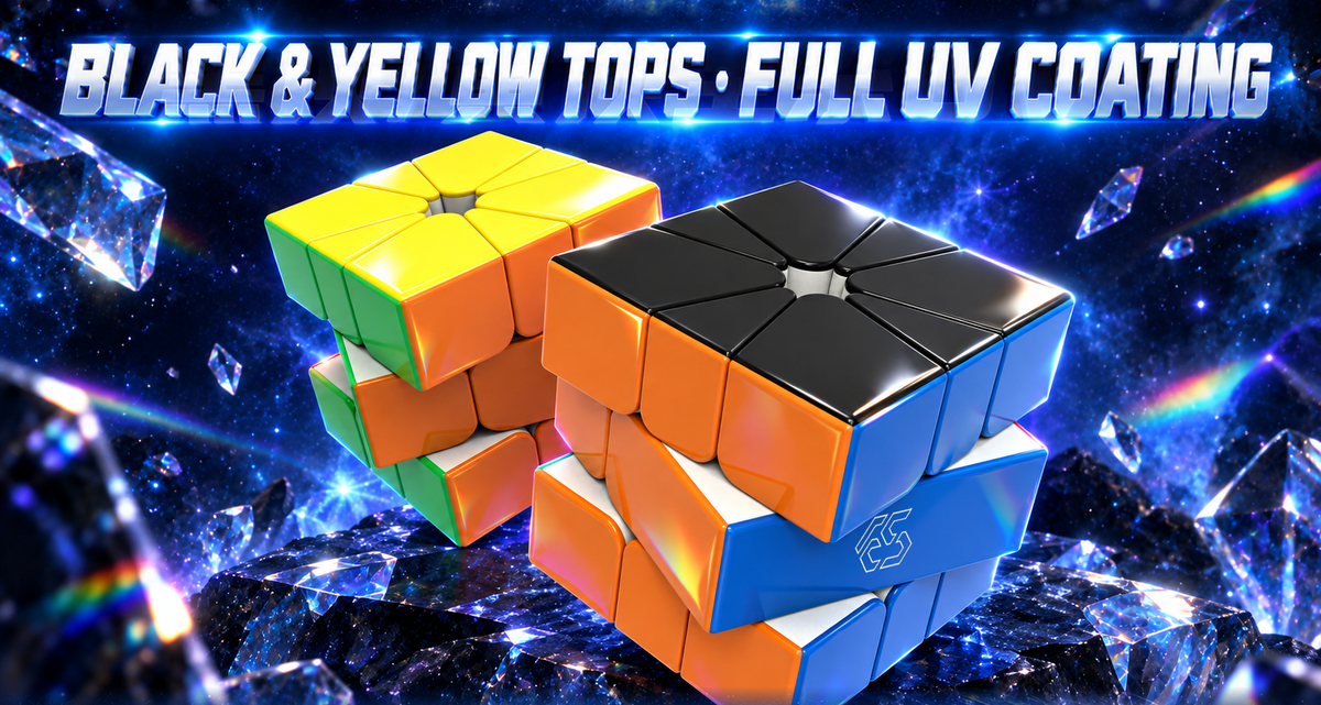 EStar Square-1 Yellow Top (Magnetic, UV) 11
