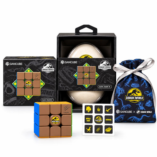 GAN 356 ME Jurassic World Edition + Egg (Magnetic)