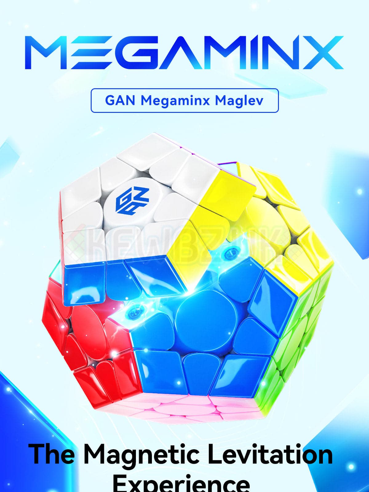 GAN Megaminx V2 (Magnetic, Maglev, UV, Ball-Core)