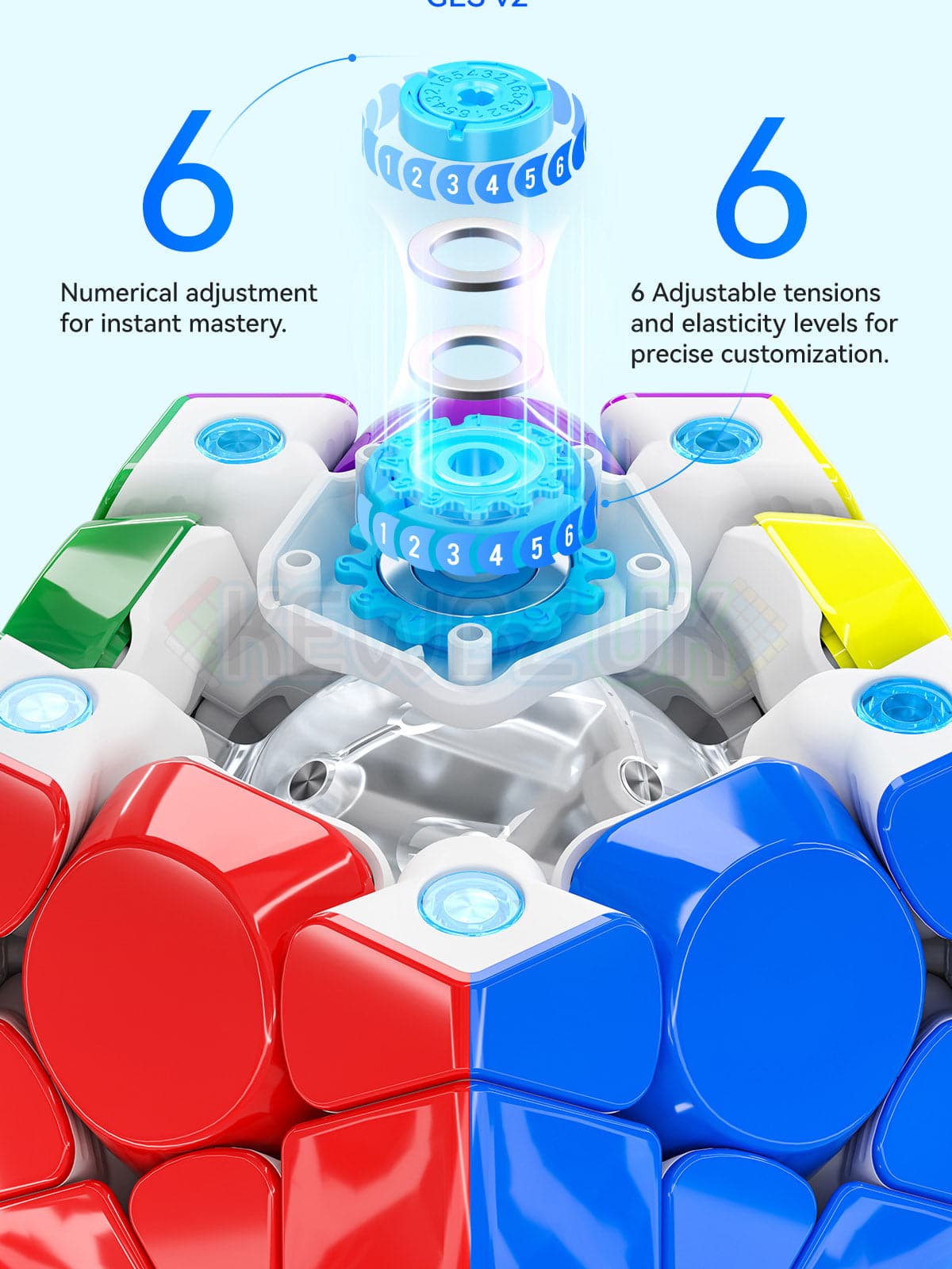 GAN Megaminx V2 (Magnetic, Maglev, Ball-Core)