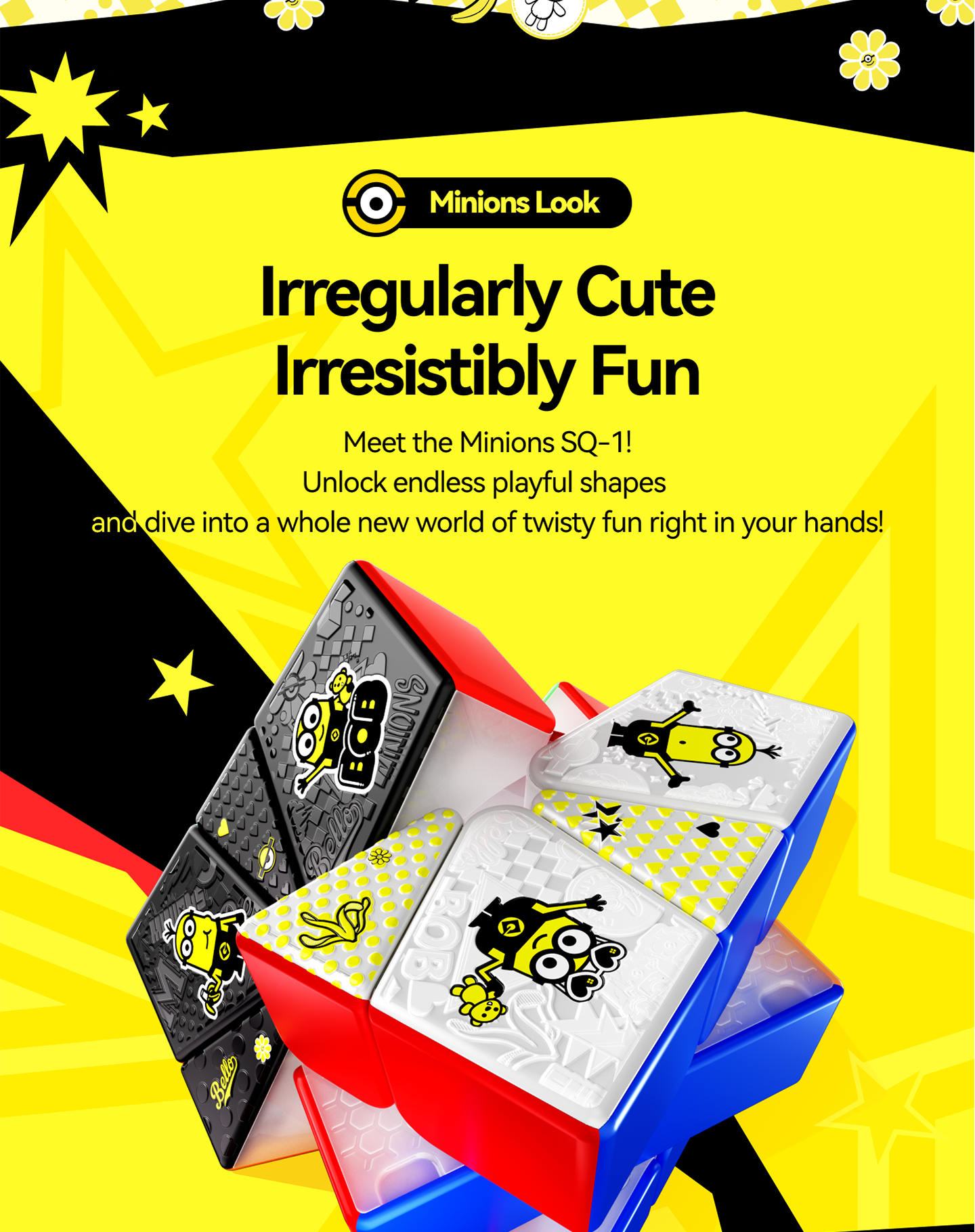 GAN Square-1 - Minions (Magnetic) 5