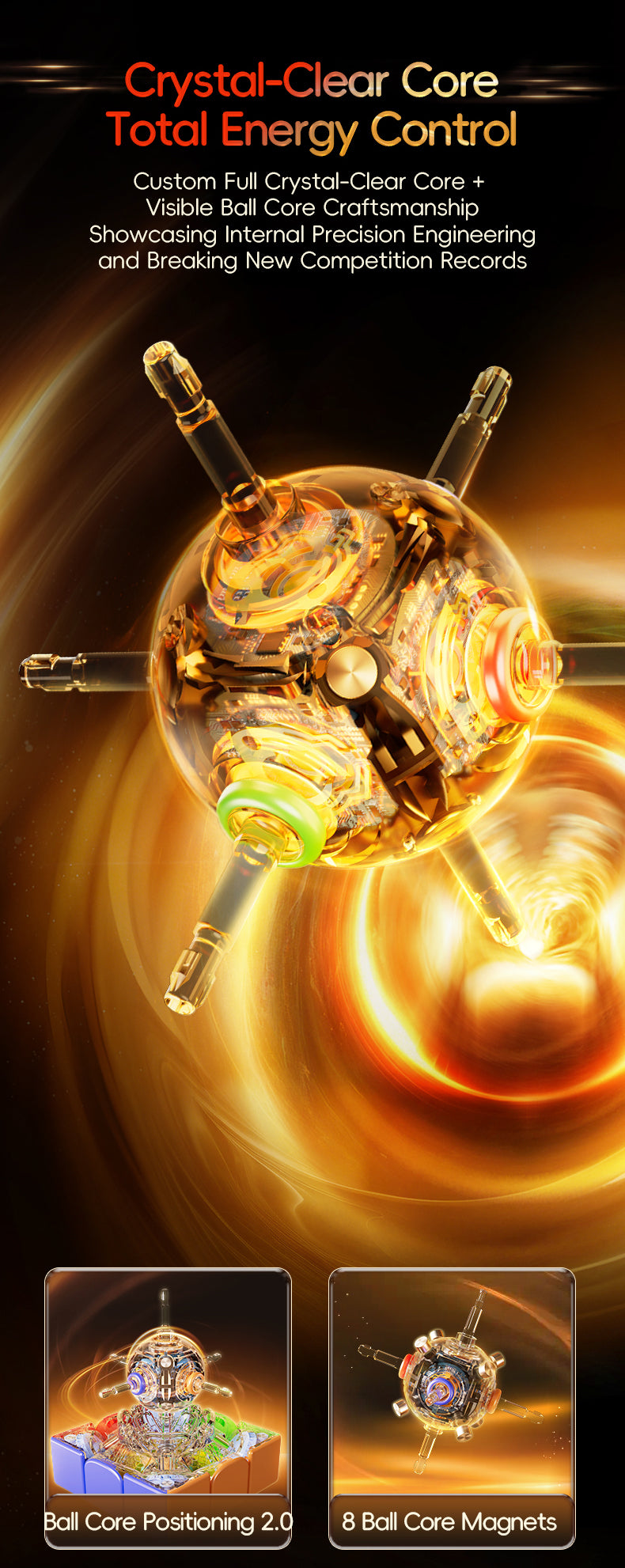 MoYu Super AoLong (19th Anniversary) (Magnetic, Maglev, Ball-Core) 16