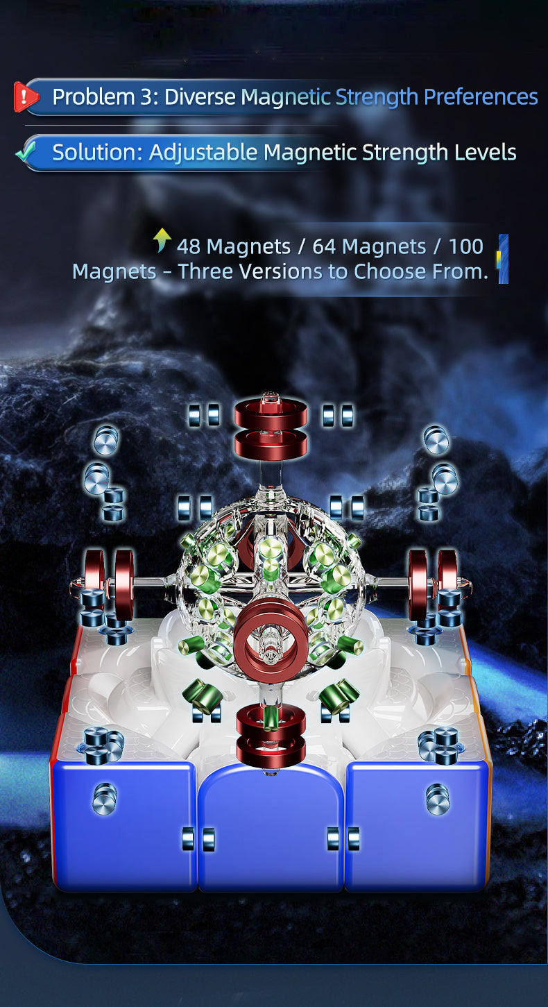 MoYu WeiLong V11 3x3 (Magnetic, UV)