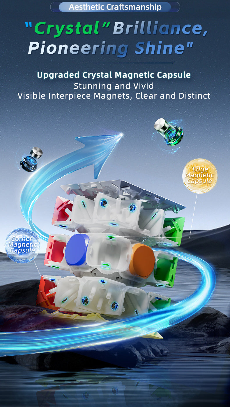 MoYu WeiLong V11 3x3 (20-Magnet, Maglev, UV, Ball-Core)