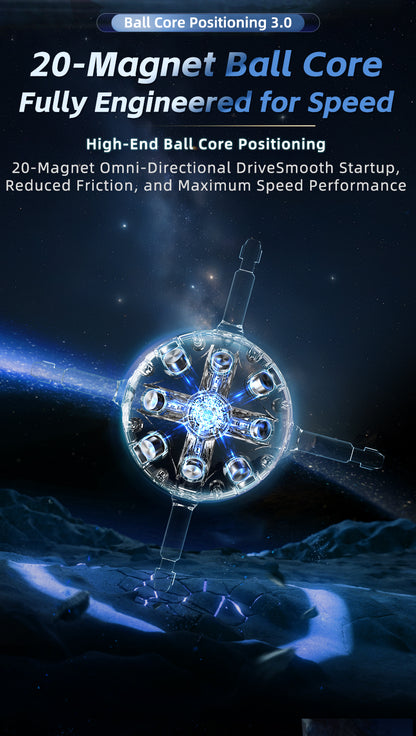 MoYu WeiLong V11 3x3 (20-Magnet, Maglev, UV, Ball-Core)