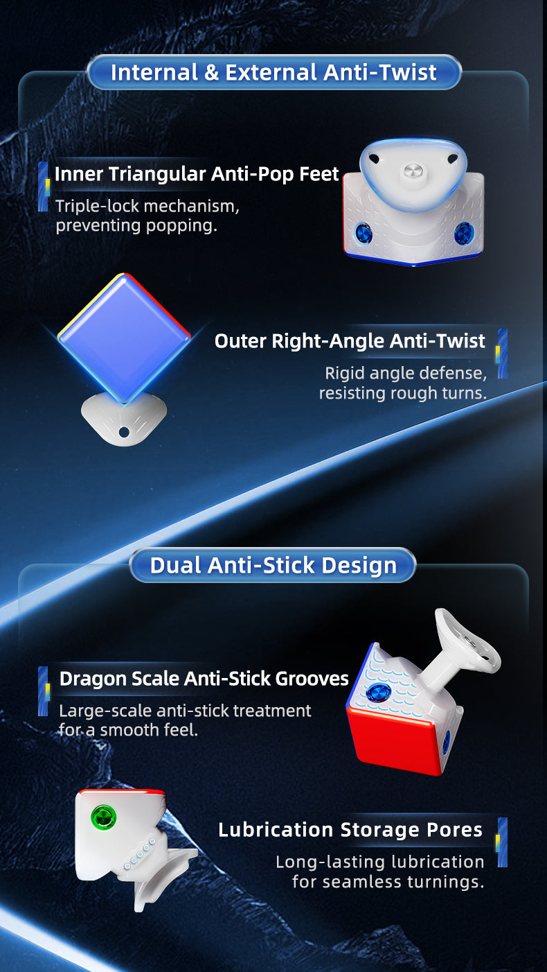 MoYu WeiLong V11 3x3 (20-Magnet, Maglev, UV, Ball-Core)