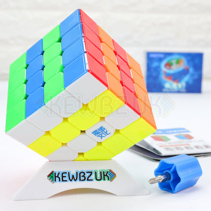 XMDCuber AOSU V7 M Cubo velocità Magnetico 4x4, AoSu WRM V7 Single-Track Magnetic Speed Cube 4x4x4, Cubo Magico 4 per 4,96 Magneti (Magnetici a binario singolo XMDCuber AOSU V7 M Cubo velocità Magnetico 4x4, AoSu WRM V7 Single-Track Magnetic Speed Cube 4x4x4, Cubo Magico 4 per 4,96 Magneti (Magnetici a binario singolo