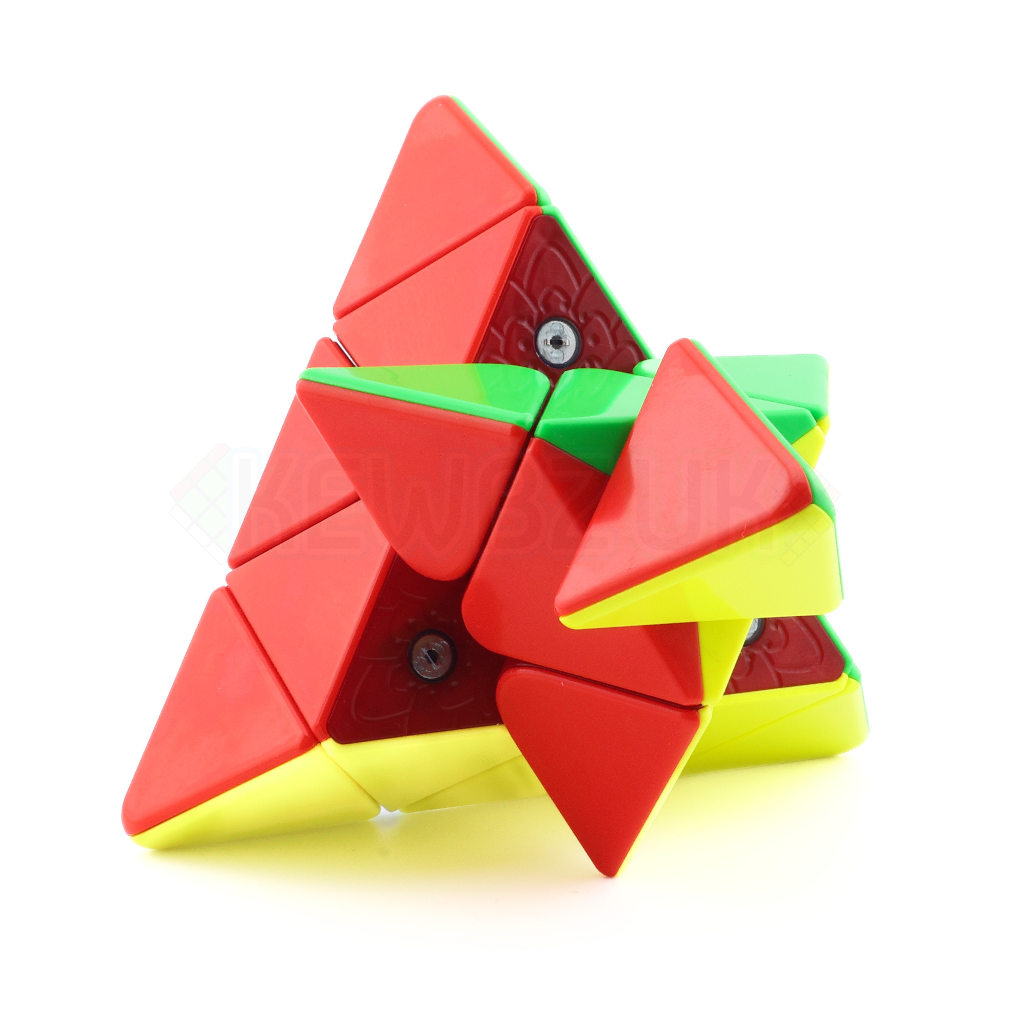 Prism WeiLong Pyraminx Fire Mod (Magnetic)