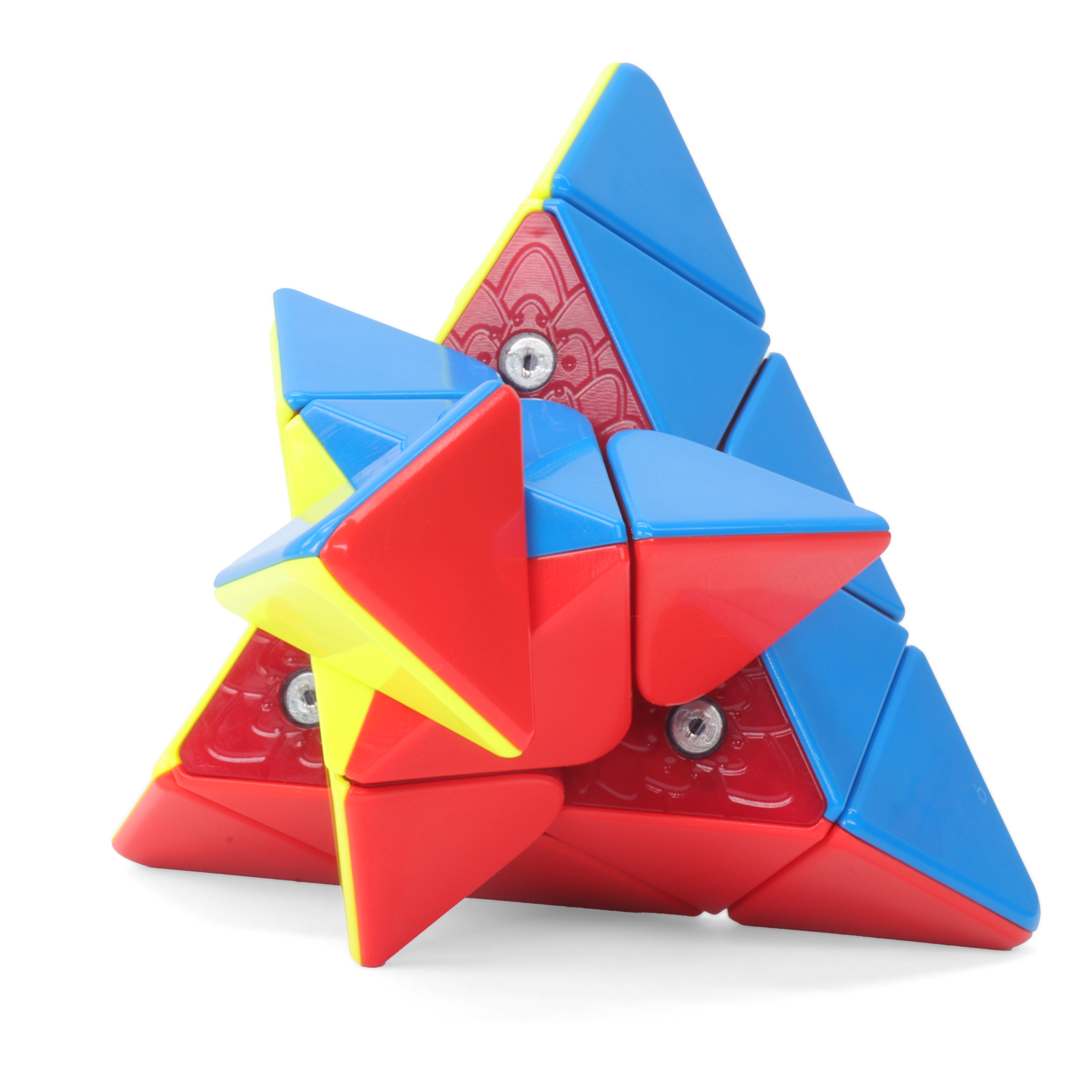 Prism WeiLong Pyraminx Fire Mod (Magnetic)