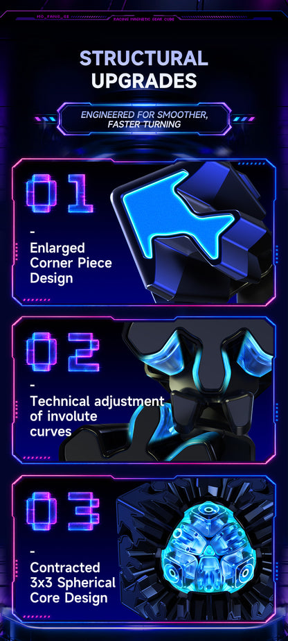 QiYi 3x3 Gear V2 (Magnetic) 25