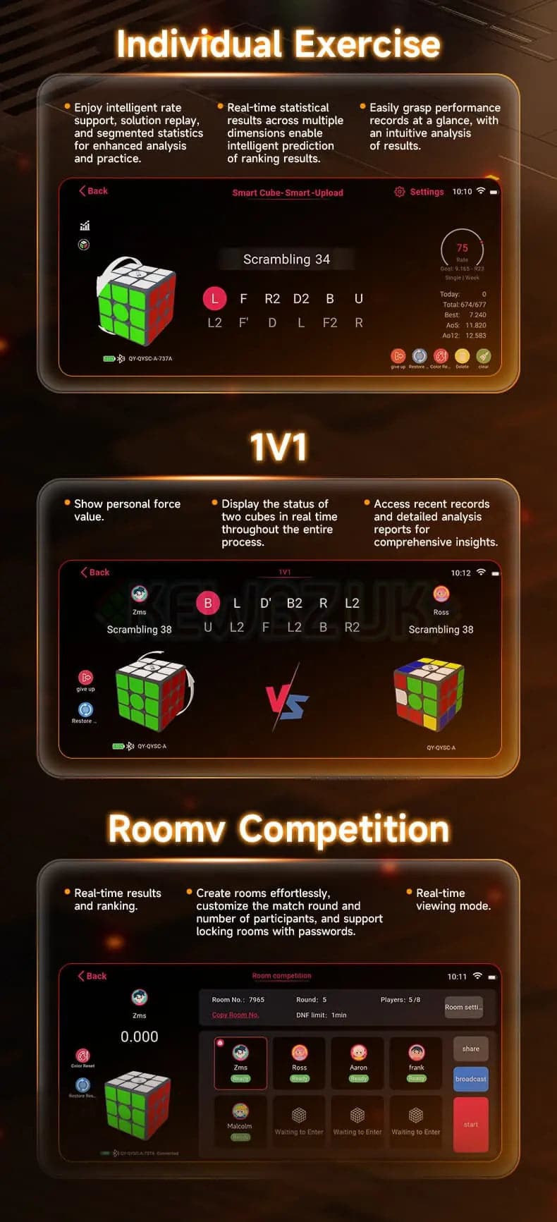 QiYi 3x3 AI Smartcube (Magnetic)