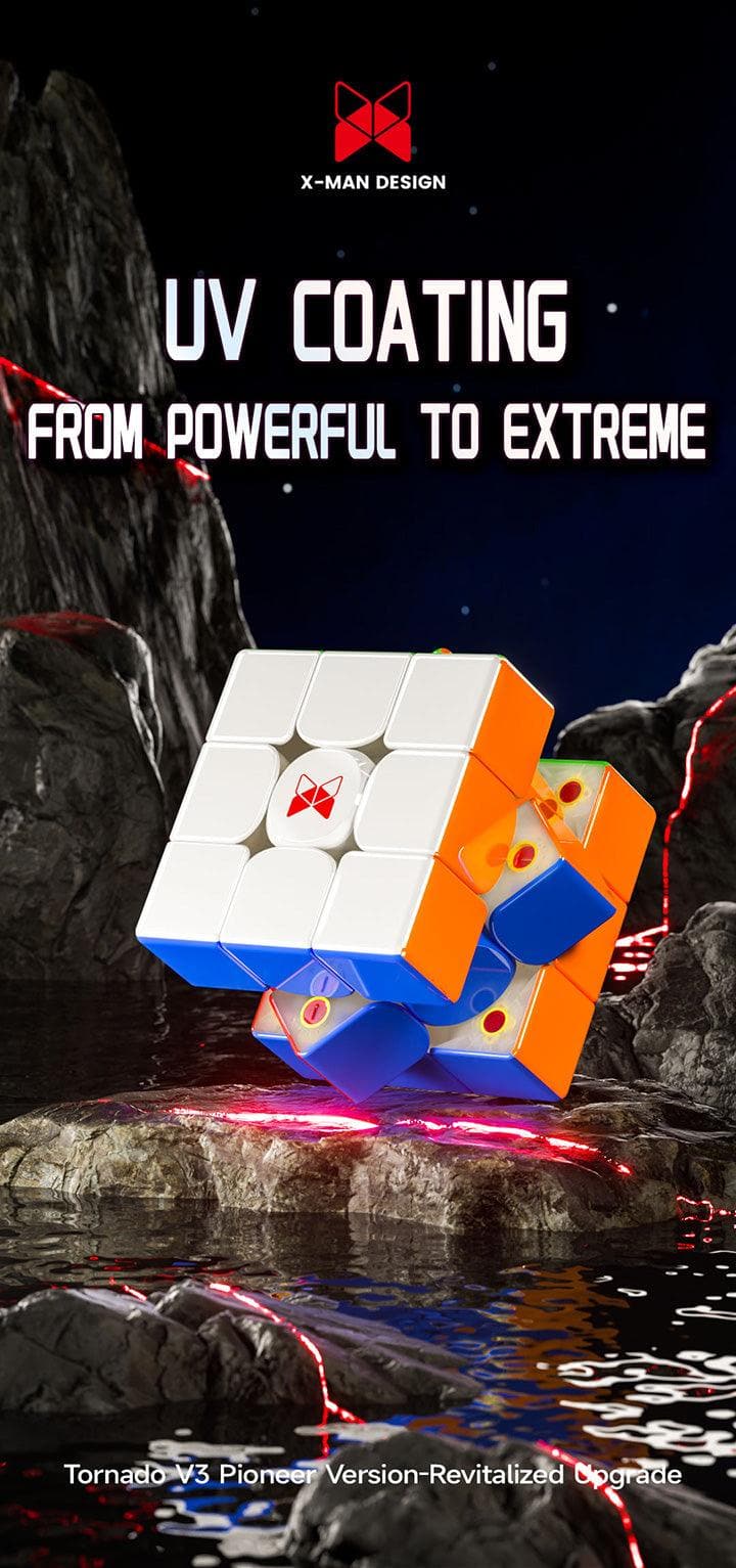 QiYi XMD Tornado V3 Pioneer (Magnetic, Maglev, UV, Ball-Core)