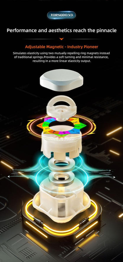 QiYi XMD Tornado V3 Pioneer (Magnetic, Maglev, UV, Ball-Core)