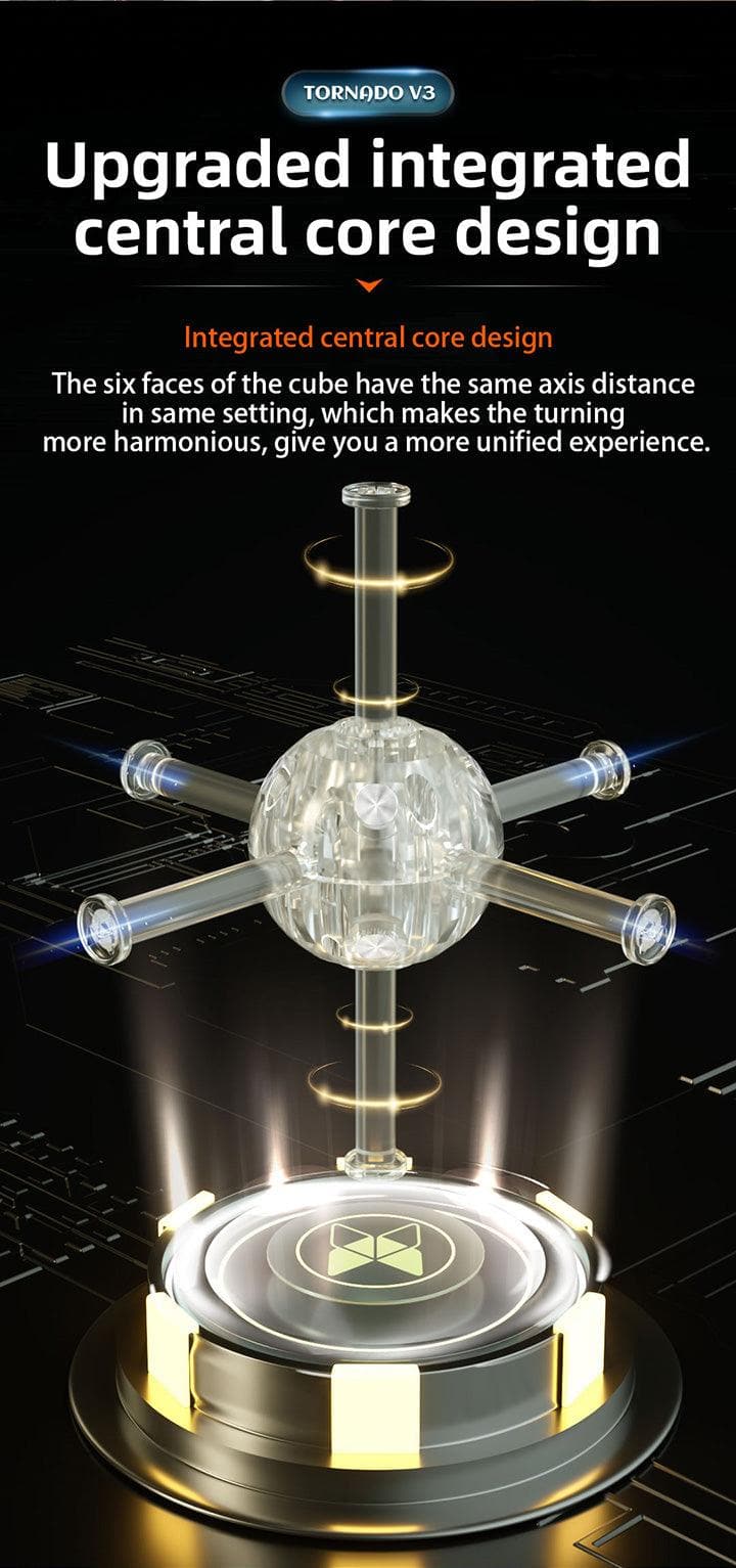 QiYi XMD Tornado V3 Pioneer (Magnetic, Maglev, UV, Ball-Core)