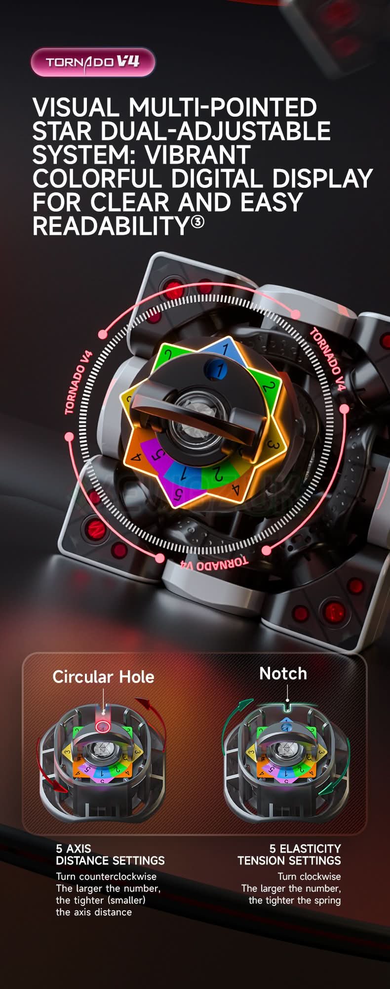 QiYi XMD 3x3 Tornado V4 Pioneer (Magnetic, Maglev, UV, Ball-Core)