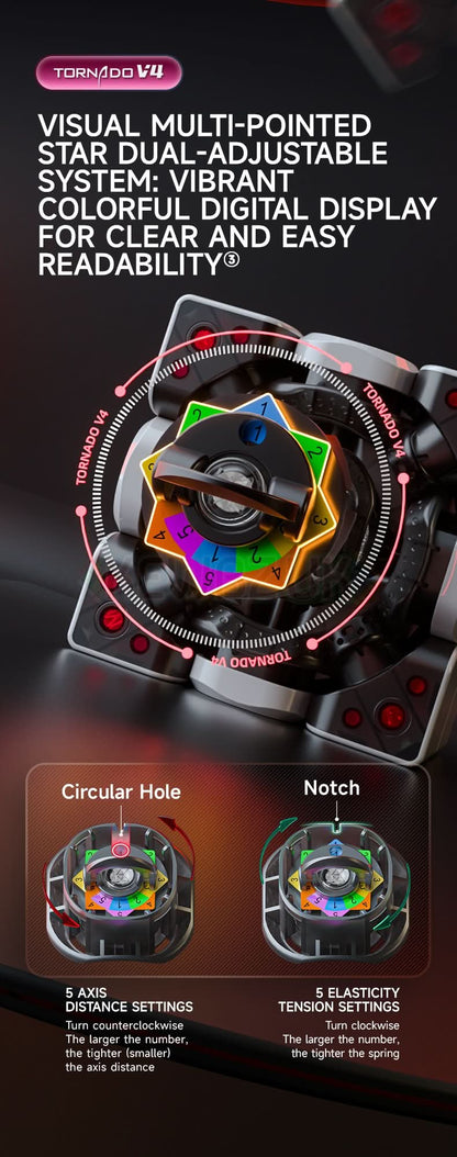 QiYi XMD 3x3 Tornado V4 Pioneer (Magnetic, Maglev, UV, Ball-Core)