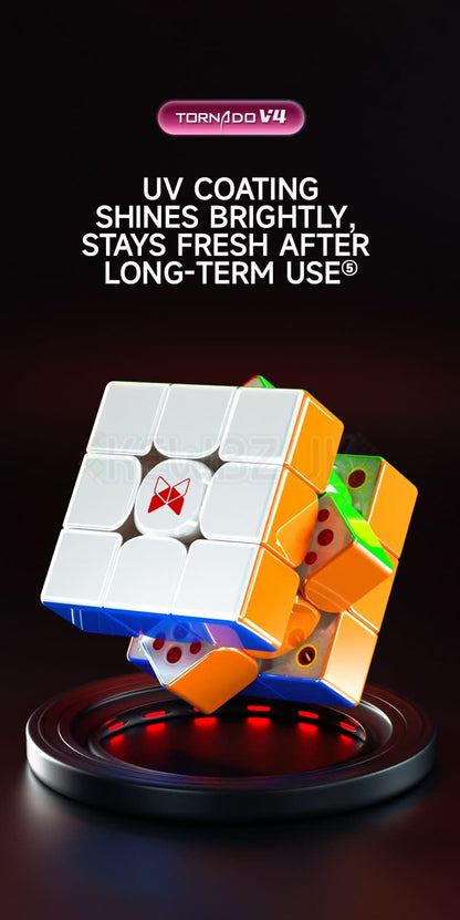 QiYi XMD 3x3 Tornado V4 Pioneer (Magnetic, Maglev, UV, Ball-Core)