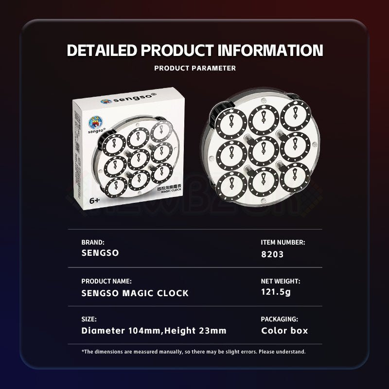 SengSo Clock V2 (Magnetic)
