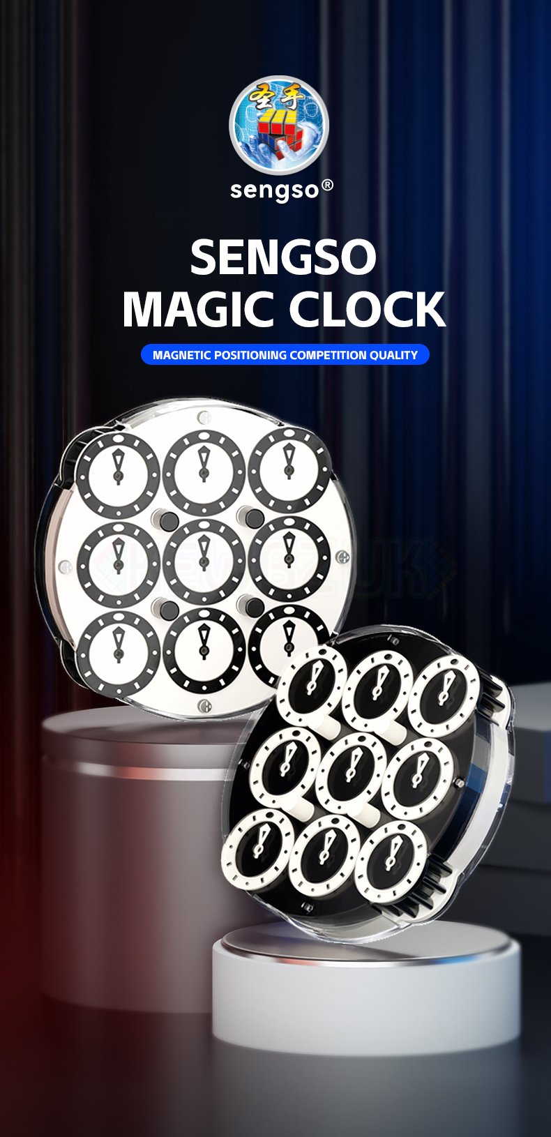 SengSo Clock V2 (Magnetic)