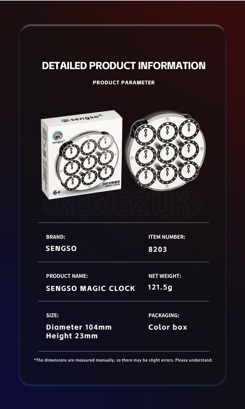 SengSo Clock V2 (Magnetic)