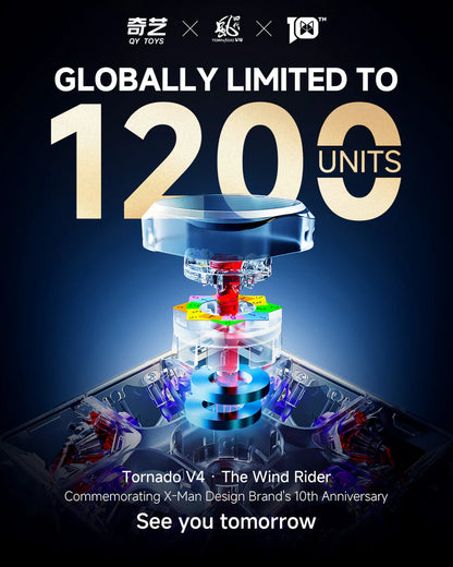 QiYi Tornado V4 3x3 (10th Anniversary LE)