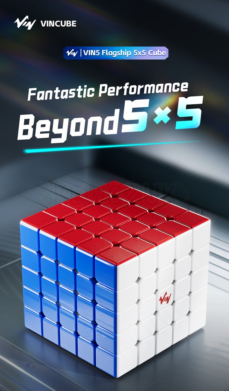 VIN Cube 5x5 (Magnetic, UV, Ball-Core)