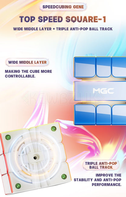 YJ MGC Square-1 V2 (Magnetic, Ball-Core, UV)