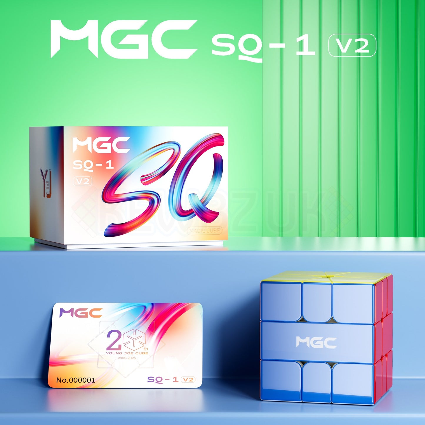 YJ MGC Square-1 V2 (Magnetic, Ball-Core, UV)