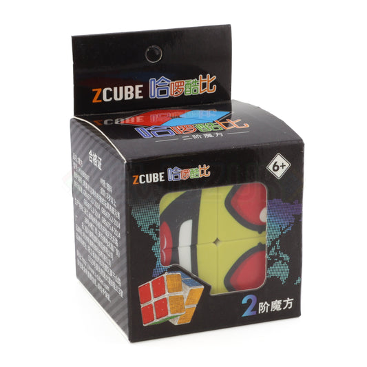 Yellow Face Cube