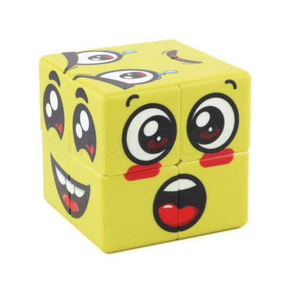 Yellow Face Cube